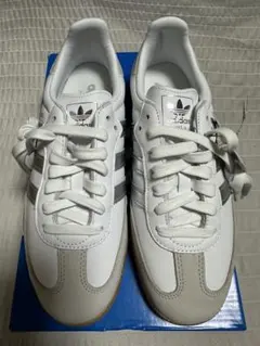 アディダス サンバ OG ホワイト/シルバー