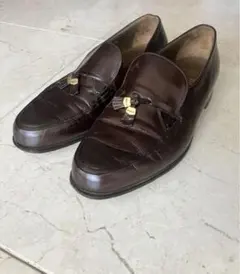 BALLY ダークブラウン ドレスシューズ