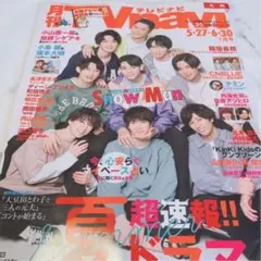 月刊TVnavi 2021年 7月号 切り抜き