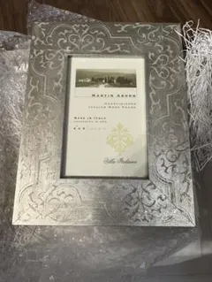 MARTIN ABORN フォトフレーム 銀色 バーニーズニューヨーク