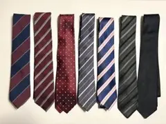ネクタイまとめ売り(7本)