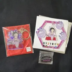 鬼滅の刃　ニジゲンノモリ　胡蝶しのぶ　ゆらゆら アクリルスタンド　キーホルダー