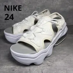 【極美品】NIKE ナイキ　エアマックス　ココ　サンダル　24㎝　ホワイト　厚底