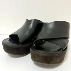 BALLY レザーサンダル ブラック 黒 古着屋 vintage バリー BALLY レザーサンダル ブラック 黒 古着屋 vintage バリー - メルカリ