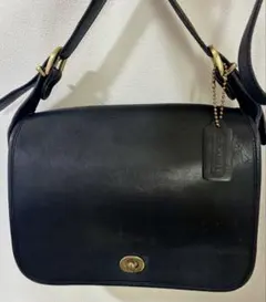 希少 OLD COACH オールドコーチ　ショルダーUSA製　ターンロック
