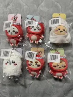 ちいかわ　たこイカくじD賞　 たこイカマスコット6種コンプリートセット