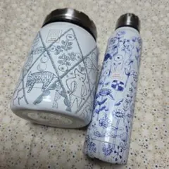 × perhonen mina 未使用】ミナペルホネン×サーモマグ swing サーモマグ mug thermo ミナペルホネン thermo swing mug 弁当箱・水筒