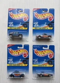 【未開封】ホットウィールRACE TEAMSERIESIII全4種セット 当時物