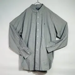 希少 ラルフローレン エリントン 千鳥格子 BDシャツ XXL ビッグサイズ