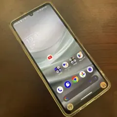 AQUOS sense7 SHG10 SIMフリー 液晶焼付有ケース付き 319