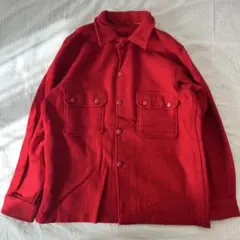 インポート古着　 vintage 肉厚　厚手　ウール系　 長袖シャツ