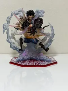 フィギュアーツZERO ルフィ　ギア4 獅子　レオ　バズーカ　フィギュア