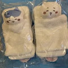 ちいかわとハチワレのおふとんぬいぐるみティッシュケース