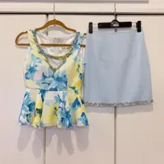 ほぼ新品‼  ローブドフルール  キャバドレス  S  アン ジュエルズ