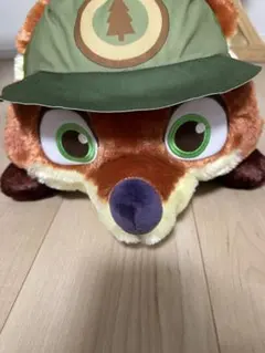 ズートピア　ズートピア２　赤いほっぺ　寝そべり　ニック・ワイルド ぬいぐるみ