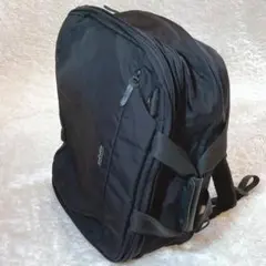【2way】 モンベル ビジネスバッグ リュック レザー セパレート 2層式 黒のサムネイル