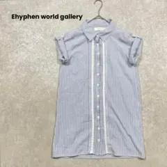 a2373＊イーハイフンワールドギャラリー　ノースリーブシャツ　チュニック