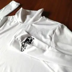 DANCE WITH DRAGON ダンスウィズドラゴン 長袖ハイネック 白 L