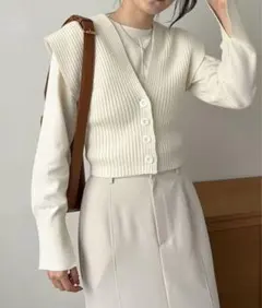 【新品】カプリシュレマージュ　マルチベストSETプルオーバー