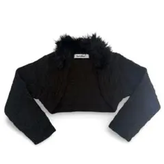 【新品未使用】familiarファミリア　黒カーディガン　キッズ　ベビー