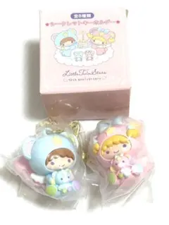 新品　サンリオ　リトルツインスターズ　シークレットキーホルダー　星空のエンジェル