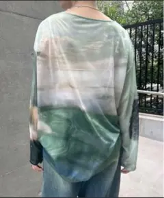 Silvia Conde Olivan×Ameri SHEER TOP