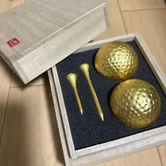 住友金属鉱山 純金箔ゴルフボール 2個入り - メルカリ