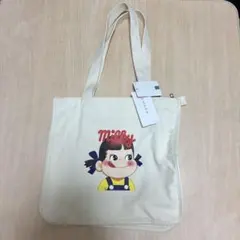 新品　C.O.L.Z.A ミルキー トートバッグ　ペコちゃん