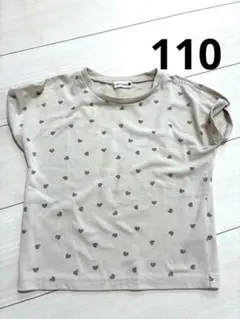 110 branshes ハート柄 半袖 Tシャツ 110