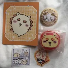 ちいかわ　刺繍缶バッジ　シーサー