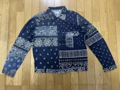 KAPITAL キャピタル パッチワークシャツワンピース XS カントリー