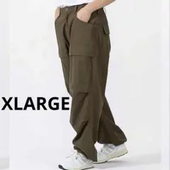 XLARGE ボトム エクストララージ メンズ パンツ オリーブ 34インチ