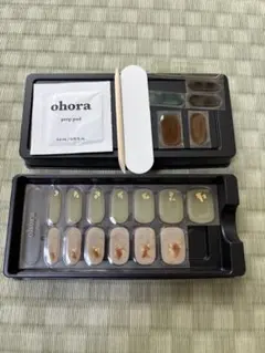 【ohora】ネイルシールセット(一部使用済み)