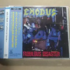 エクソダス / ファビュラス・ディザスター　国内盤　帯あり