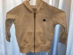 Champion ホワイト フルジップパーカー