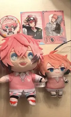 【匿名配送】にじさんじ 赤城ウェン にじぬい にじぱぺ 缶バッジ チェキ まとめ