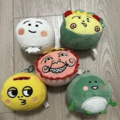コジコジ　ガチャガチャ　もちもちフェイスマスコット 全５種　コンプ　セット