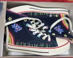 激レア❗️平成レトロ　エンジェルブルー　ハイカットスニーカー