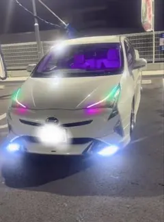 50プリウス ウインカーポジション ブルー 配線加工済み ポン付け