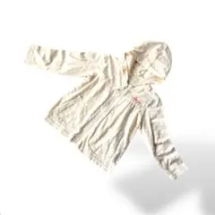 3can4on【サンカンシオン】キッズ パーカー フード付き 長袖 ベージュ