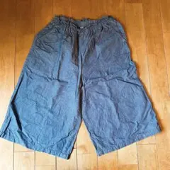 ユニクロ　UNIQLO ブルー　ワイドパンツ　150センチ　キッズ