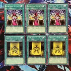遊戯王 カオスグリード カオス　シールド 各3枚　bb