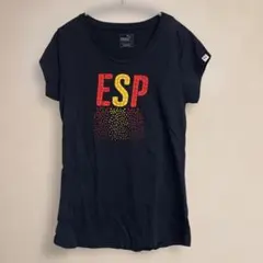 PUMA 半袖 Tシャツ ESPロゴ ブラック Mサイズのサムネイル