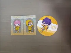 ヒプマイ　スイパラ　フォト風クリアカード　コースター