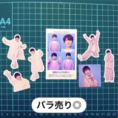 深澤辰哉 証明写真 フレークシール