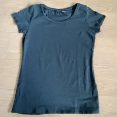 ZARA Tシャツ深み緑(カーキー) Mサイズ レディースのサムネイル