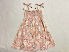 エックスガール ☆ ワンピース　リゾート　ピンク　120