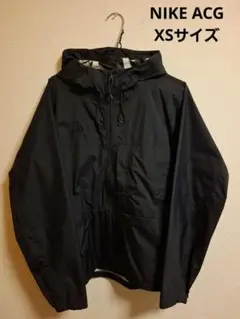 NIKE ACG ナイロンジャケット XS 刺繍ロゴ ワンポイント トレイルラン