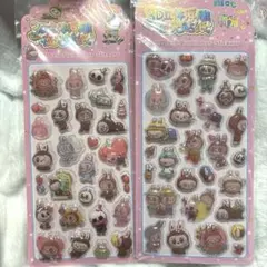 ラブブ 夜光シール