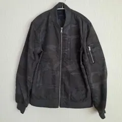 RAGEBLUE カモフラージュ MA-1ジャケット Lサイズ